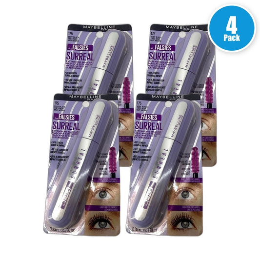 Maybelline New York the Falsies Surreal Extensions Mascara 175 Pack of 4 New