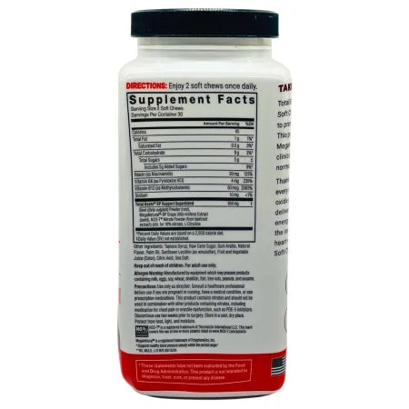 Force Factor Total Beets Blood Pressure Support 60 Soft Chews Acai Flavor New 2