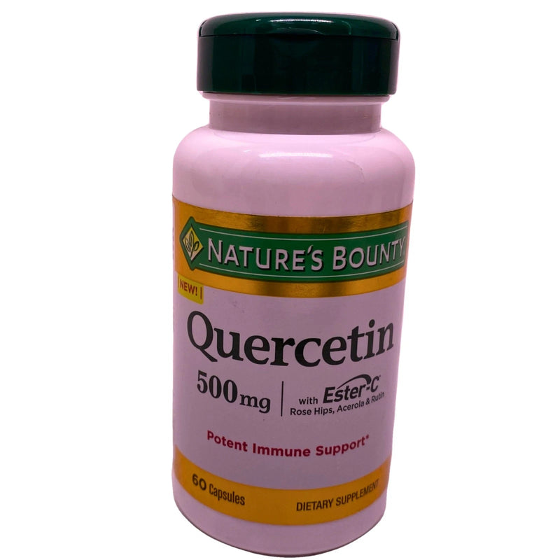 Nature's Bounty Quercetin 500 mg with Ester-C Potent Immune Support 60 Capsules