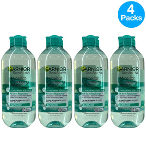 Garnier Micellar Cleansing Water Hyaluronic Acid 13.5 Oz 4 Pack New