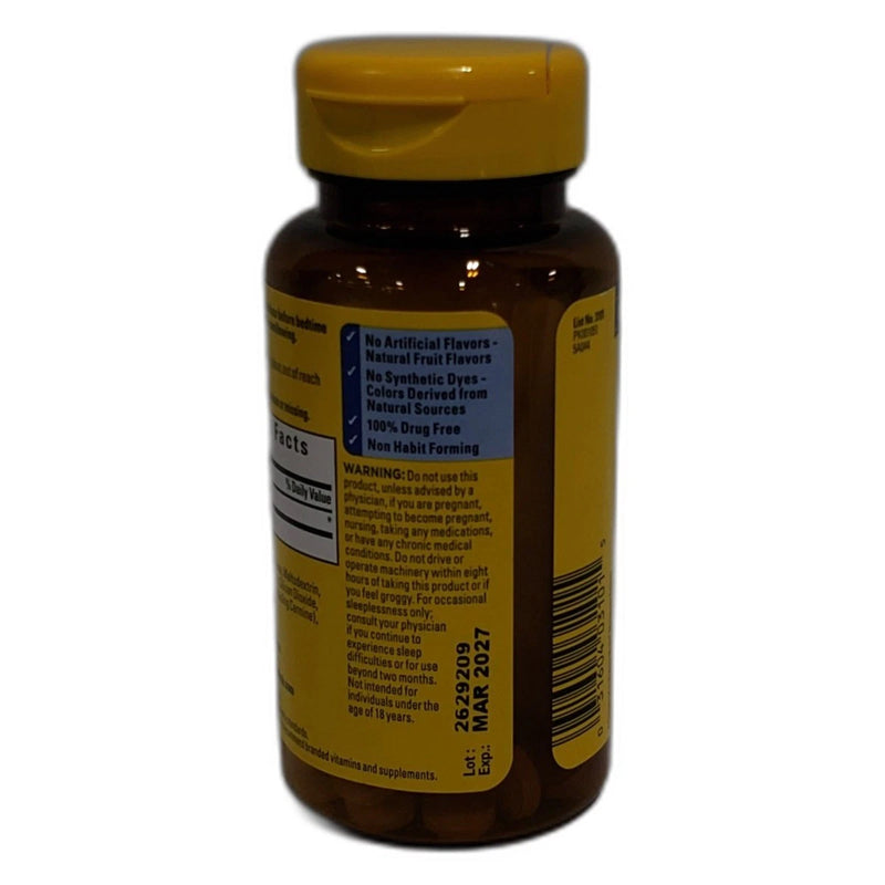 Fast Dissolve Maximum Strength Nighttime Sleep 225 Total Exp 03/27 Pack of 5 New