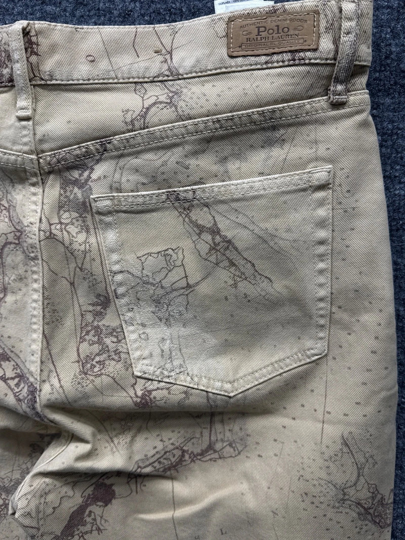 Polo Ralph Lauren Jeans Tan Size 32 Women's NWOT NWT