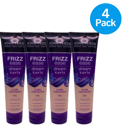 John Frieda Frizz Ease Dream Curls Curl Defining Gel 5 fl oz 4 Pack New
