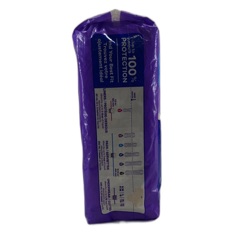 Always Discreet Incontinence Postpartum Pad Regular Moderate Absorbency New