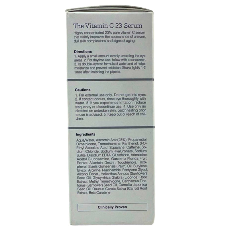 COSRX The Vitamin C 23 Serum Super Vitamin E Hyaluronic Acid 0.70 OZ 2 Pack New
