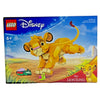 LEGO Disney Simba the Lion King Cub 43243 Building Toy Set with 222 Pieces