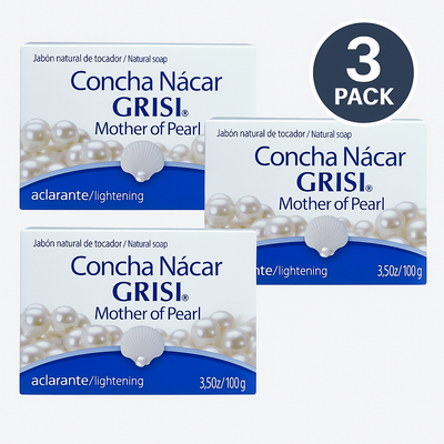 Grisi Concha Nacar Soap – Pack of 3 (3.5 oz each)