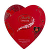 Lindt LINDOR Milk Chocolate Truffles in heart-shaped gift box with fresh expiration date 10/31/26