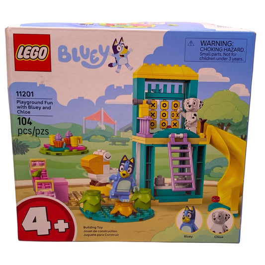 LEGO Bluey 11201 Playground Fun with Bluey and Chloe - 104 Pcs - New Sealed