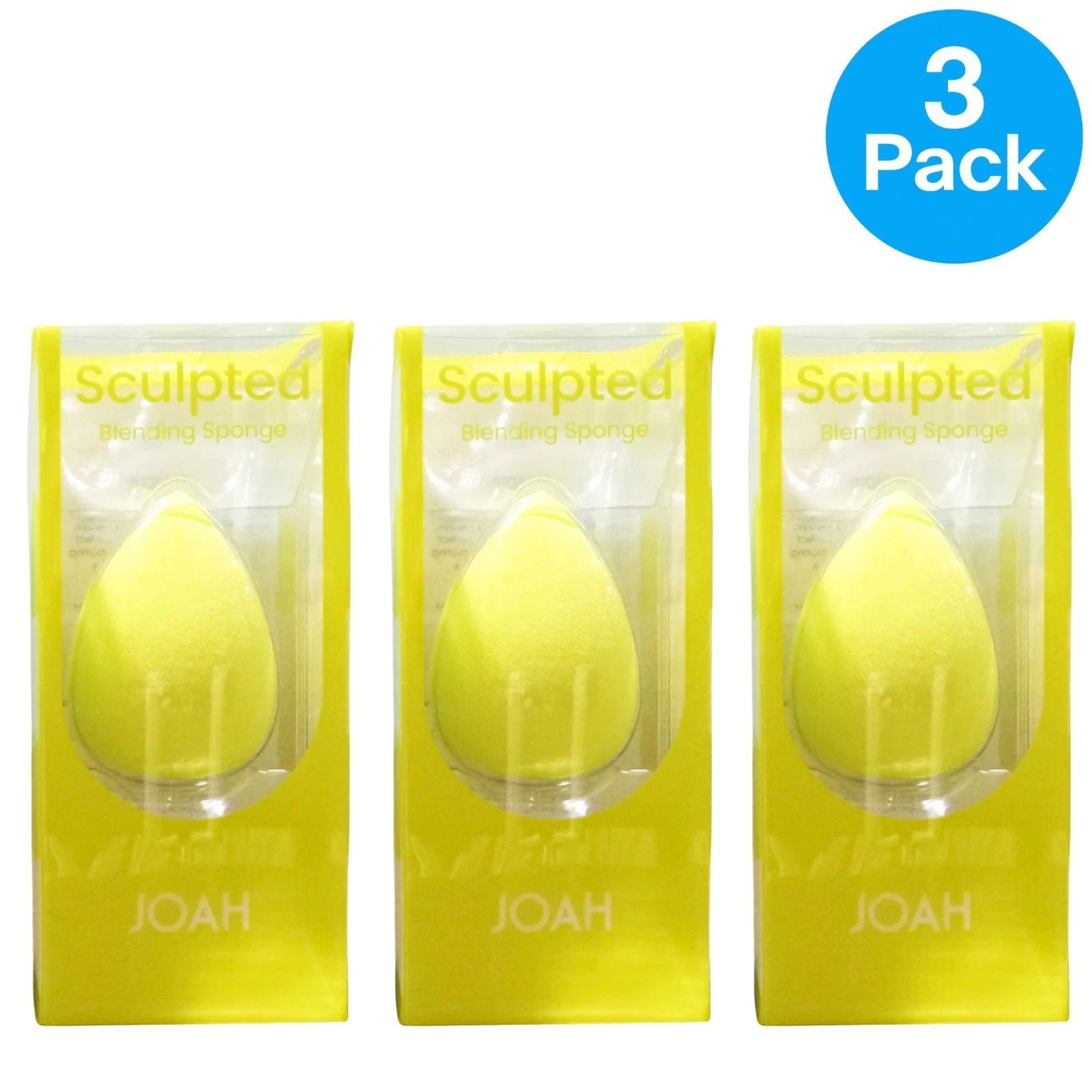 JOAH Sculpted Blending Sponge 3 Pack New
