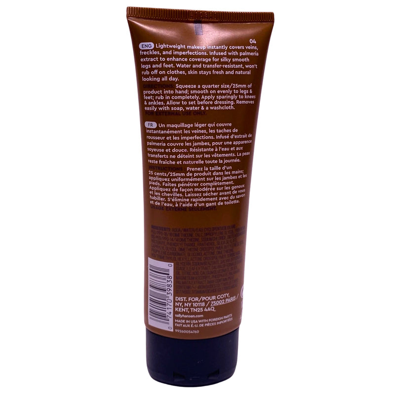Sally Hansen Airbrush Legs Leg Makeup Cream Deep 4 fl oz 8 Pack New