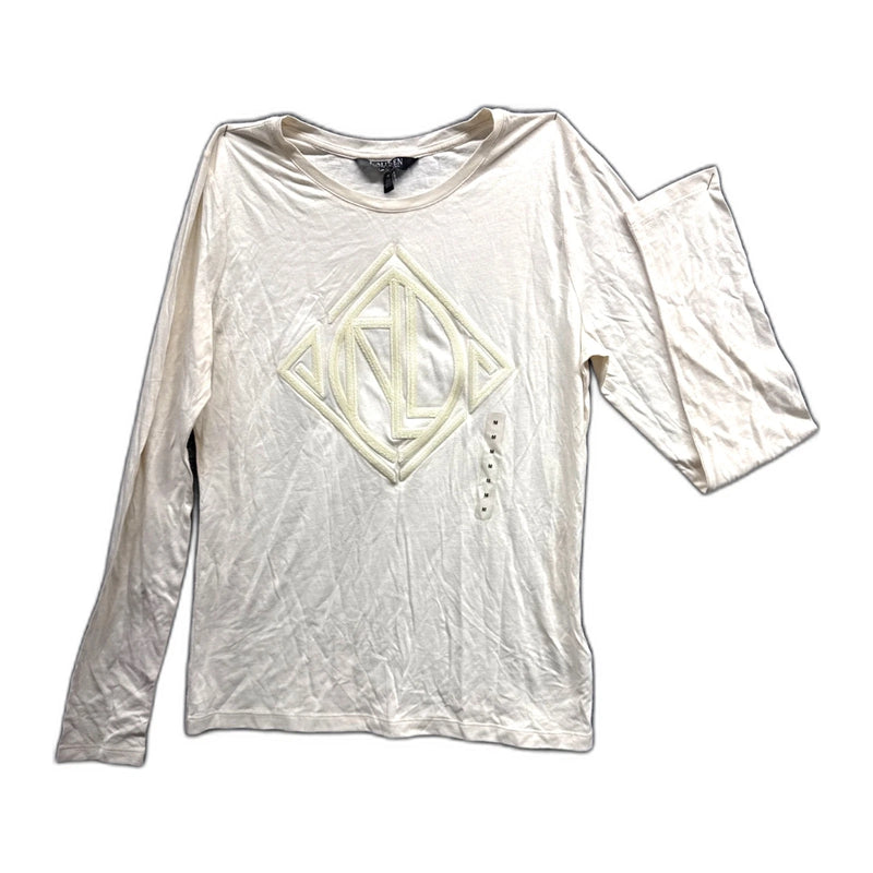 Lauren Ralph Lauren Shirt Beige Size M Women's NWOT NWT
