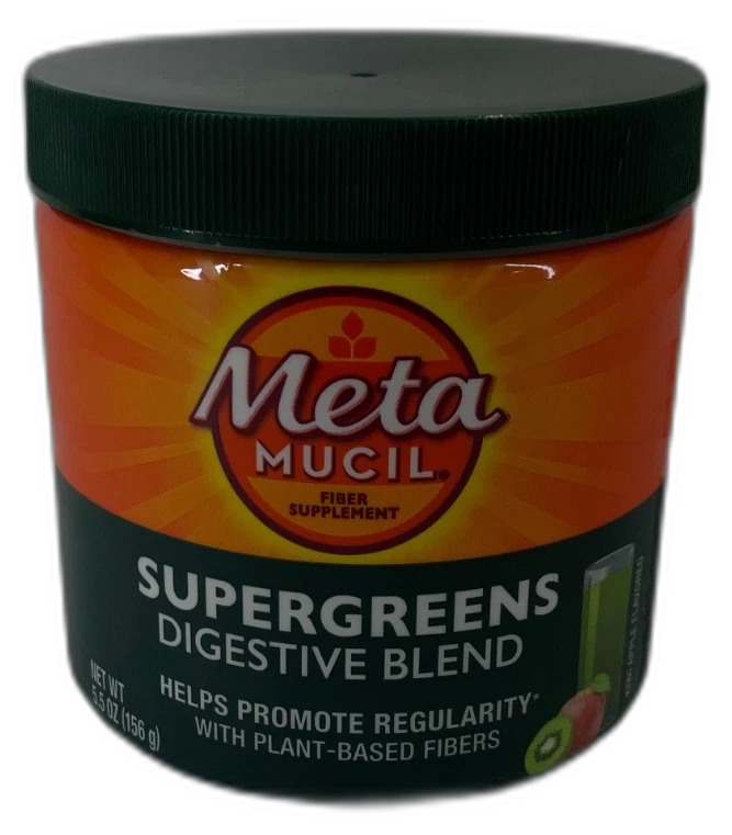 Metamucil Supergreens Digestive Blend 4 Total Exp 01/27 Pack of 4 New