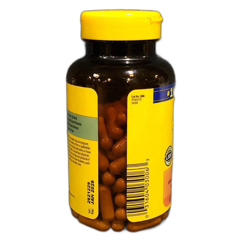 Turmeric Curcumin Herbal Supplement 240 Total Exp 01/28 Pack of 2 New
