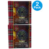 The Original Fun Workshop Starburst Globe Lamp 3D Cosmic Glow Glass Light 2 Pack