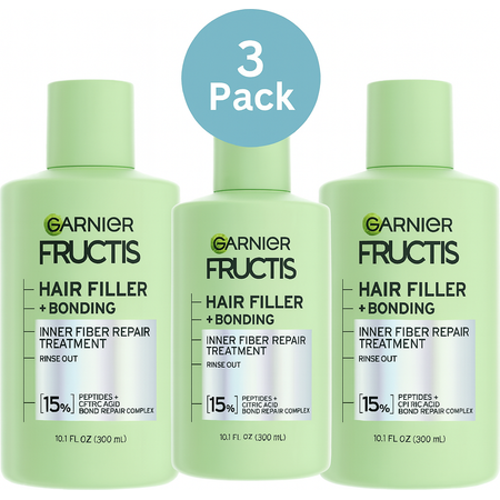 Garnier Fructis Hair Filler + Bonding 10.1 fl oz 3 Pack New 1