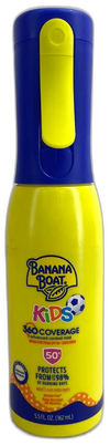 Banana Boat 360 Coverage SPF 50 Sunscreen Spray 5.5oz Exp 02/27 Pack of 3 New