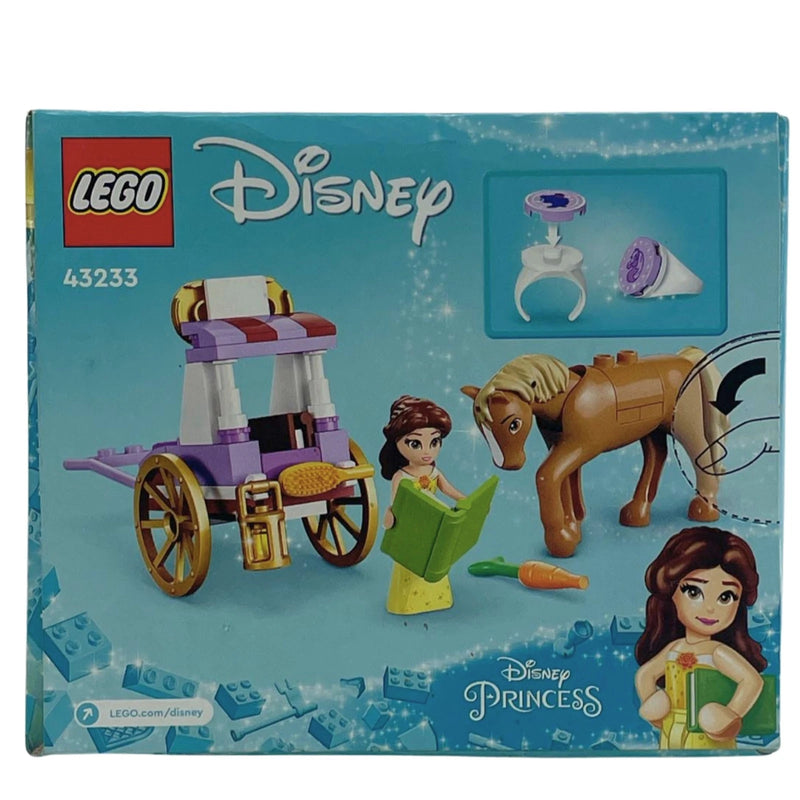 LEGO Disney Princess Belle's Storytime Carriage 43233 Toy Set 62 Pcs 2 Pack New