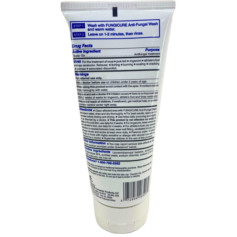 FungiCure Medicated Anti-Fungal Wash Tea Tree Oil 6 fl oz (3 Pack)
