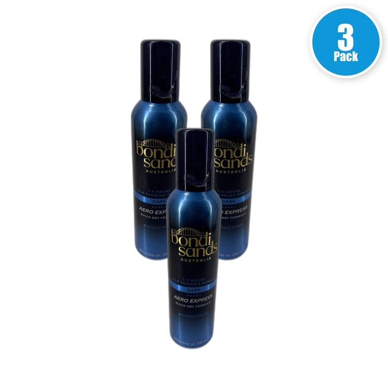 Bondi Sands Aero Aerated Self Tanning 1 Hour Express Pack of 3 New