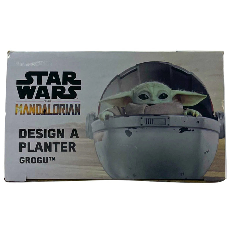 Star Wars The Mandalorian Design A Planter Grogu Vinyl Figure Craft Kit 2 Pack