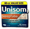Unisom SleepTabs Nighttime Sleep Aid 80 Tablets Exp 05/27 Pack of 2 New