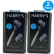 Harry's Craft Handle Razor Set 5-Blade Cartridges 2 Pack New