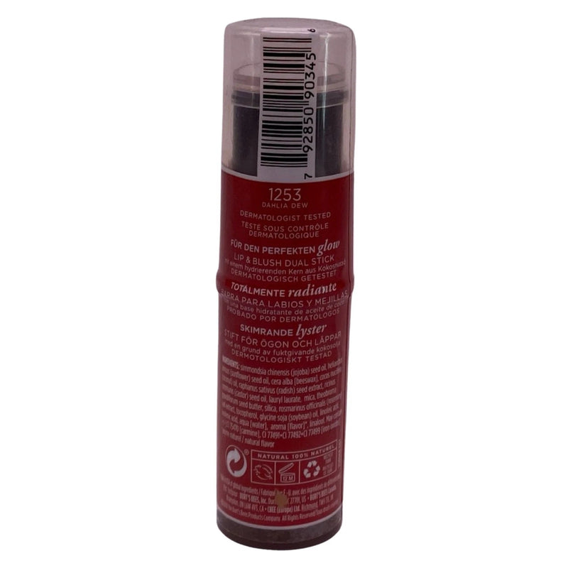 Burt's Bees All Aglow Lip & Cheek Stick Core 1253 0.32 oz Dahlia Dew New