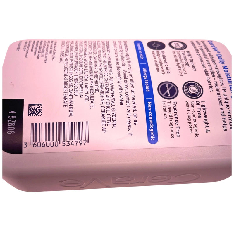 CeraVe Daily Moisturizing Lotion For Normal to Dry Skin Value Size 16 fl oz 2 P