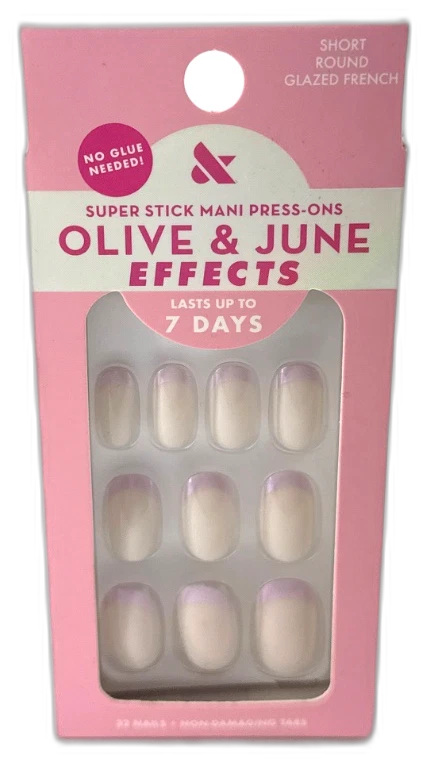Olive & June Super Stick Mani Press-On Nails 64 Total Pack of 2 New