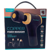 NuvoMed Copper Power Massager Handheld Rechargeable Muscle Gun 3 Heads 1 Pack