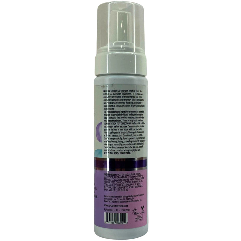 Splat Brilliant Toning Foam Violet Frost 5 Oz 4 Pack New