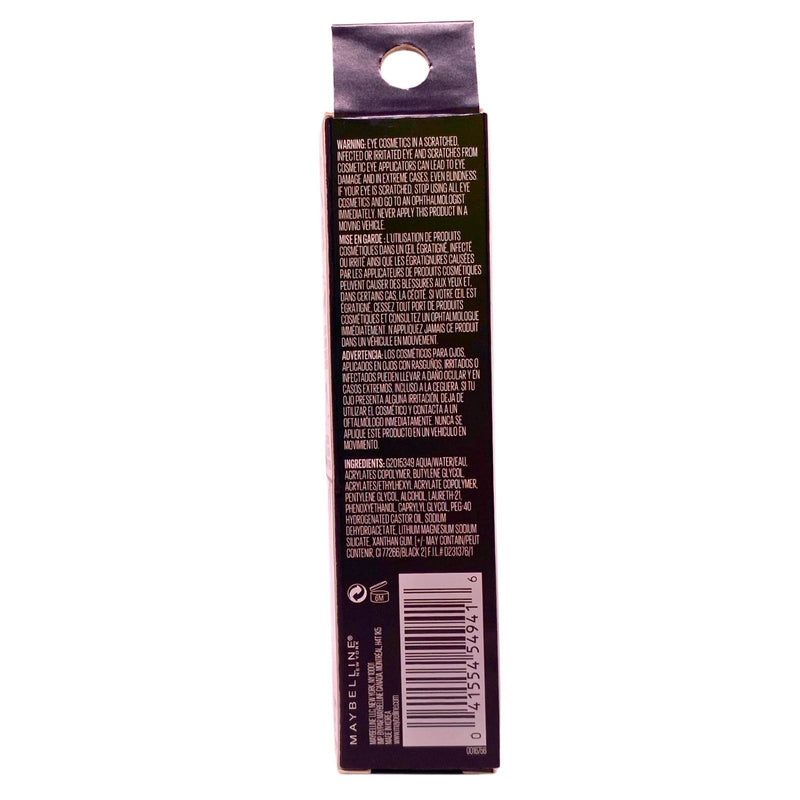 Maybelline Tattoo Studio Liquid Ink Liner 001 Black Noir 36H 4 Pack New