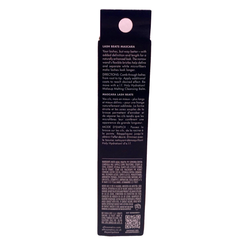 e.l.f. Lash Beats Mascara Definition & Length Black 0.32oz 8 Pack New