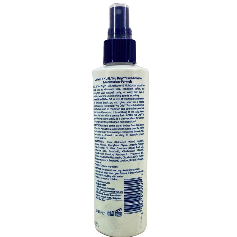 Luster's S-Curl No Drip Curl Activator & Moisturizer Spray Anti-Frizz 2 Pack