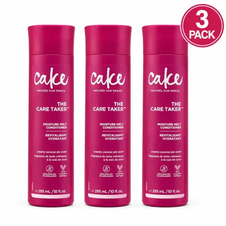 Cake The Care Taker Moisture Melt Conditioner Creamy Coconut Pie 10 fl oz 3 Pack