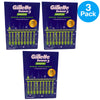 Gillette Sensor3 Sensitive Disposable Razors Winter Shave Bundle 9 Count 3 Pack