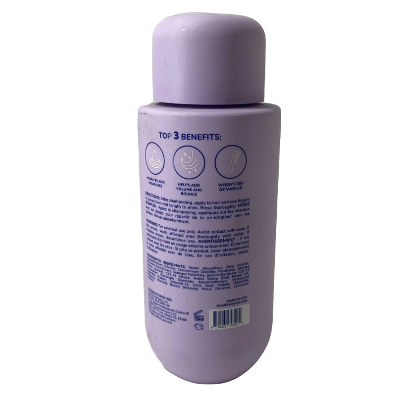 Cloud Lightweight Rinse Marshmallow Extract Conditioner 12 fl oz 2 Pack New