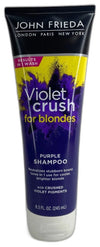 John Frieda Violet Crush Purple Shampoo Conditioner Blonde Hair Pack of 5 New