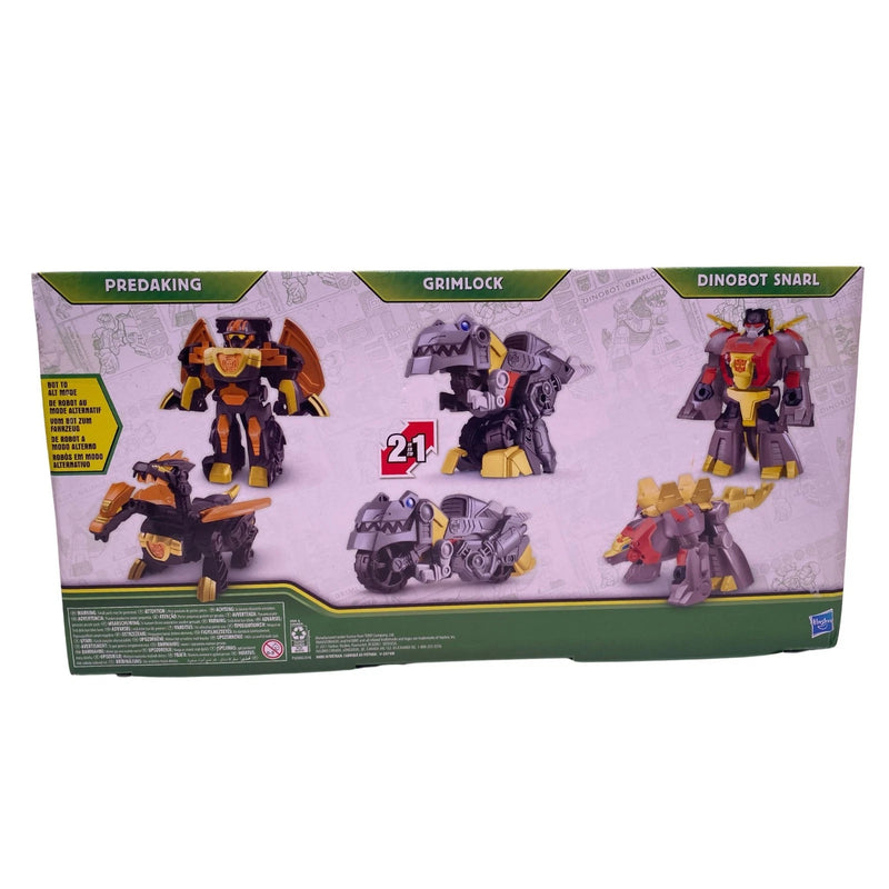 Transformers Dinobot Adventures Predaking Grimlock Snarl Set New
