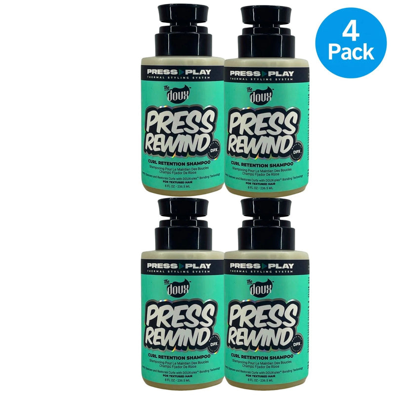 The Doux Press Play Press Rewind Curl Retention Shampoo 8 fl oz (4 Pack)