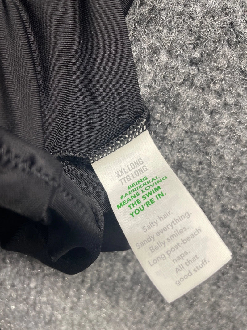 Aerie Swimwear Black Size XXL Women's NWT