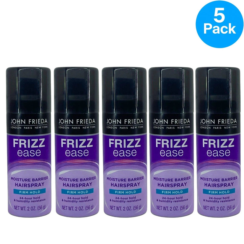 John Frieda Frizz Ease Moisture Barrier Hairspray 2 Oz 5 Pack New