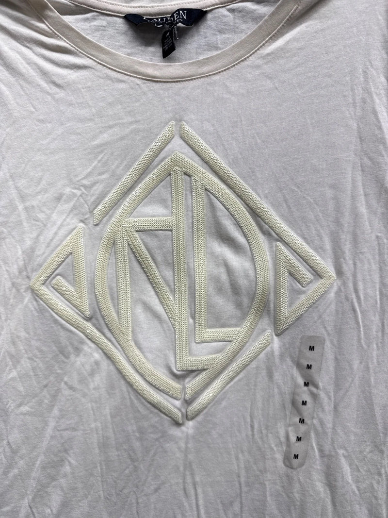 Lauren Ralph Lauren Shirt Beige Size M Women's NWOT NWT