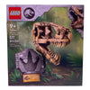 LEGO Jurassic World T-Rex Skull Fossil Building Set with 577 Pieces