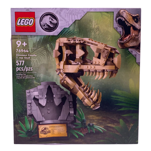 LEGO Jurassic World T-Rex Skull Fossil Set 577 pcs 1 Pack New