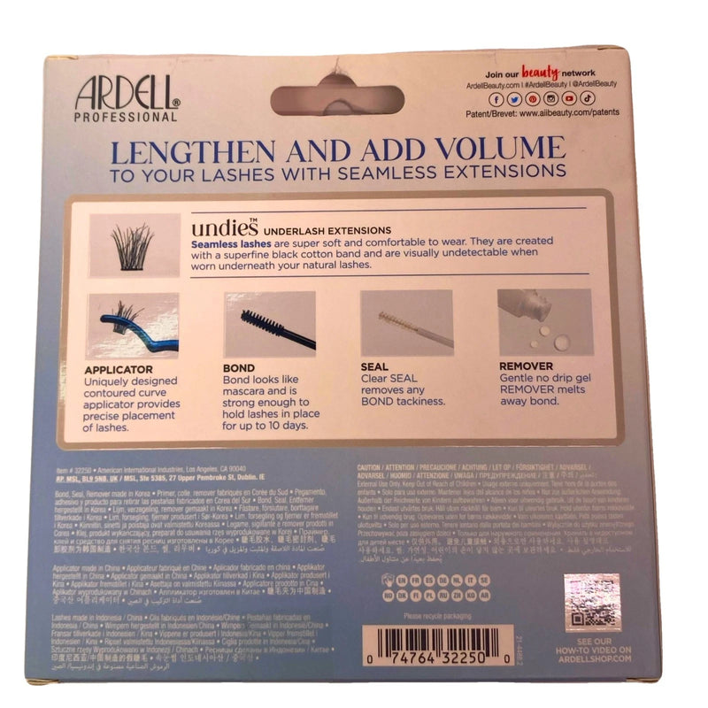 Ardell Seamless Underlash Extensions Naked Assorted Lengths Starter Kit 5 Pack