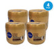 Nivea Cocoa Butter Body Cream Hyaluronic Acid Dry Skin 16oz Pack of 4 New