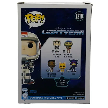 Funko Pop Disney Pixar Lightyear Buzz Lightyear XL-01 #1210 New