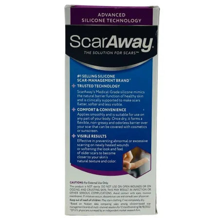 ScarAway Medical-Grade Silicone Scar Gel 0.71 oz Tube New
